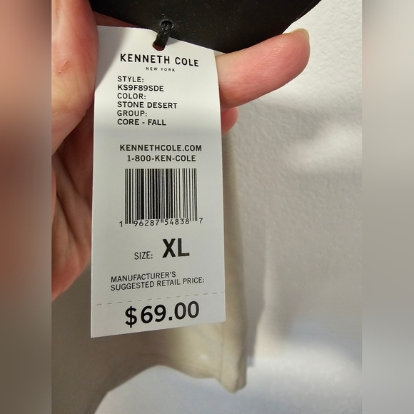 Kenneth Cole Active Lined Tech Shorts Men's Size XL NWT - Picture 9 of 12